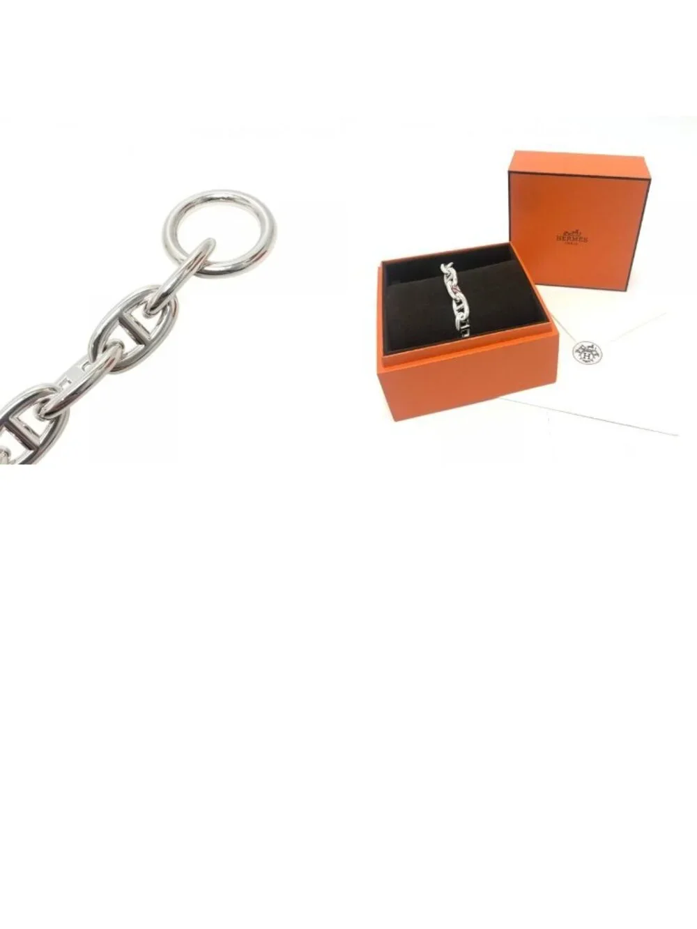 Hermes Bracelet Chaine D'ancre GM Silver
